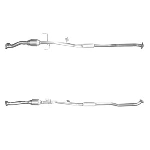 Katalysaattori, Takana, TOYOTA RAV 4 II, 1742028080, 1742028360