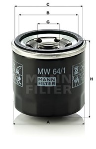 Öljynsuodatin, , 15010 MW0 000, 15410 MCJ 003, 15410 MM5 003, 15410 MM5 013, 15410 MM9 003, 15410 MM9 013, 15410 MM9 P00, 15410 MM9 P01,