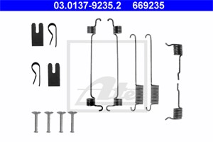 Tarvikesarja, jarrukengät, Taka-akseli, FORD FOCUS, FOCUS Sedan, FOCUS Skåp / kombi, FOCUS Turnier, 1075555