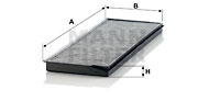 Raitisilmasuodatin MANN-FILTER CUK 37 001