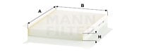 Raitisilmasuodatin MANN-FILTER CU 2532
