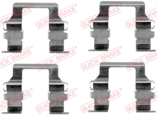 Tarvikesarja, jarrupala QUICK BRAKE 109-1164