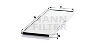 Raitisilmasuodatin MANN-FILTER CU 4627