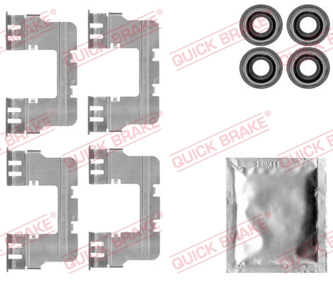 Tarvikesarja, jarrupala QUICK BRAKE 109-1785