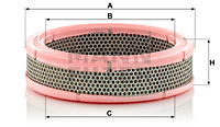 Ilmansuodatin MANN-FILTER C 2443