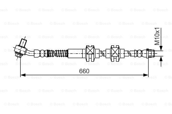 Jarruletku BOSCH 1 987 481 A49
