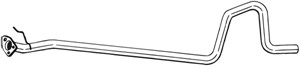 Pakoputki, Keskellä, LAND ROVER FREELANDER, FREELANDER Soft Top, WCE104230, WCE104231