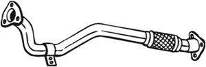 Pakoputki, Edessä, OPEL,SAAB,VAUXHALL, 55185819, 5854235
