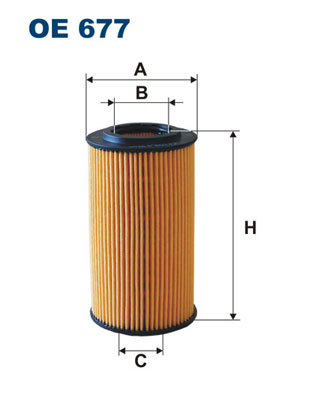 Öljynsuodatin FILTRON OE 677