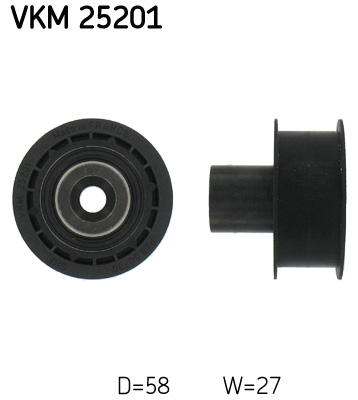 Ohjainrulla, hammashihna SKF VKM 25201