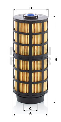 Polttoainesuodatin MANN-FILTER PU 7004 z