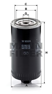 Öljynsuodatin, VOLVO,VW, 074 115 561 B, 074 115 561, 075 115 561, 1328162, 1328162-1