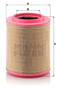 Ilmansuodatin MANN-FILTER C 33 1460/1