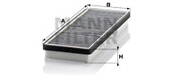Raitisilmasuodatin MANN-FILTER CUK 3823