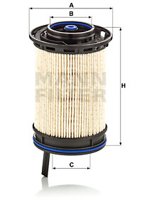 Polttoainesuodatin MANN-FILTER PU 10 011 z