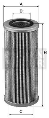 Suodatin, työhydrauliikka MANN-FILTER HD 952/9