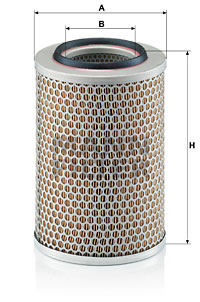 Ilmansuodatin MANN-FILTER C 17 201