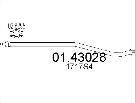 Pakoputki MTS 01.43028