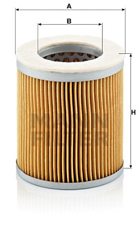 Ilmansuodatin MANN-FILTER C 75/2