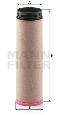 Toisioilmasuodatin MANN-FILTER CF 710