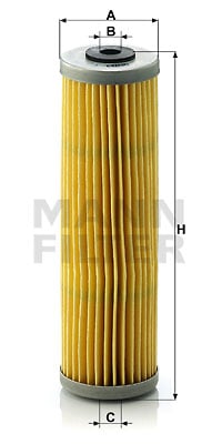 Polttoainesuodatin MANN-FILTER P 46/1