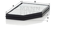 Raitisilmasuodatin MANN-FILTER CU 32 002