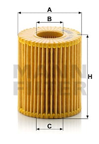Öljynsuodatin MANN-FILTER HU 7009 z