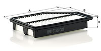 Ilmansuodatin MANN-FILTER C 26 021