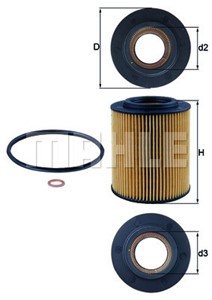 Öljynsuodatin, ALPINA,BMW, 11421427908, 11421740534 O.D., 11421740534, 11427509430, 11427512300, 11427512301, 1427908, 7509430, 7512300