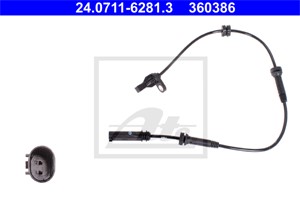 Tunnistin, kiertonopeus, Etuakseli, BMW, 34 52 6 791 223, 34 52 6 884 422