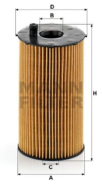 Öljynsuodatin MANN-FILTER HU 934/1 x