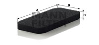Raitisilmasuodatin MANN-FILTER CU 2303