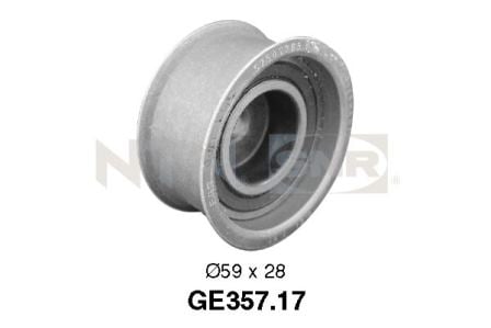 Ohjainrulla, hammashihna SNR GE357.17