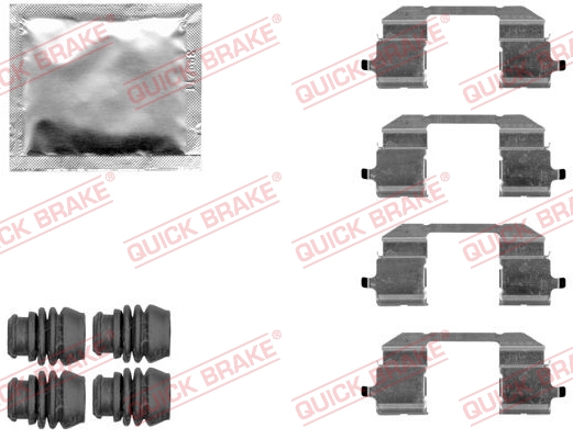 Tarvikesarja, jarrupala QUICK BRAKE 109-1844