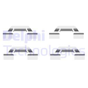 Tarvikesarja, jarrupala DELPHI LX0438