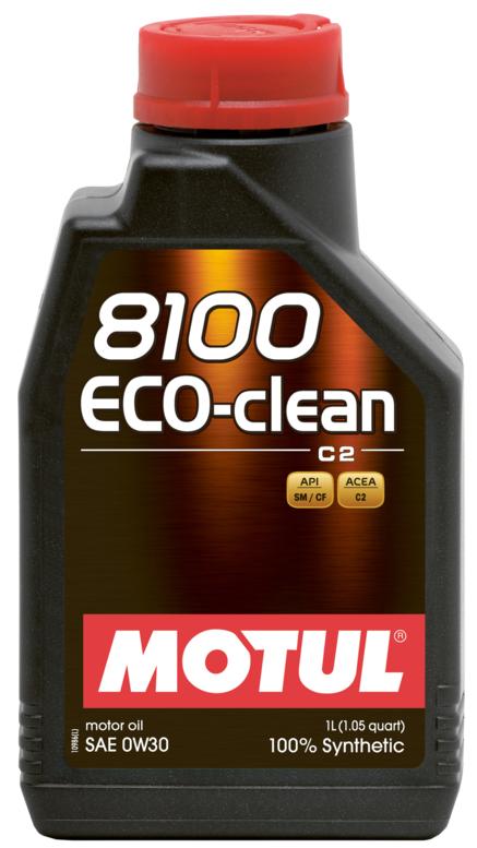 Moottoriöljy MOTUL 8100 ECO-CLEAN 0W30 1L