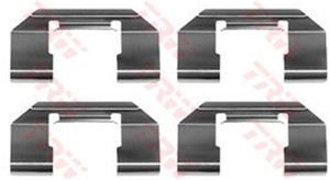 Tarvikesarja, jarrupala, Etuakseli, NISSAN PRIMERA, PRIMERA Hatchback, 41011-74000