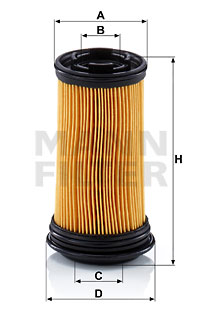 Ureasuodatin MANN-FILTER U 5001 KIT