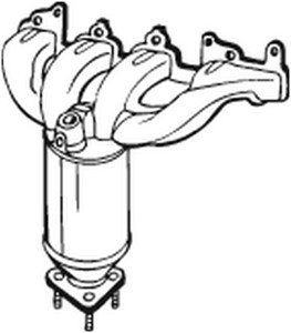 Katalysaattori, Edessä, OPEL SIGNUM Halvkombi, VECTRA C, VECTRA C GTS, VECTRA C Kombi, VAUXHALL SIGNUM, VECTRA Mk II, 24407027, 849160