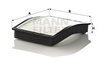 Raitisilmasuodatin MANN-FILTER CU 1006-2