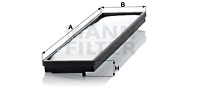 Raitisilmasuodatin MANN-FILTER CU 5809