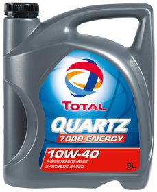 Moottoriöljy TOTAL 10W40 QUARTZ 7000 ENERGY 5L