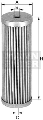 Ilmansuodatin MANN-FILTER C 610/2