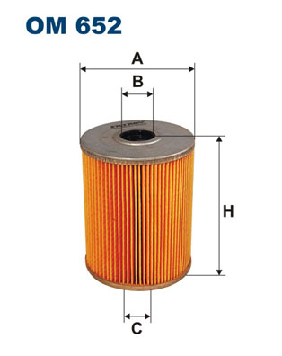 Öljynsuodatin FILTRON OM 652