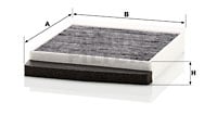 Raitisilmasuodatin MANN-FILTER CUK 2855