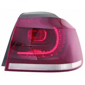 Takavalo, Vasen, VW GOLF VI, 5K0945095K, 5K0945095P