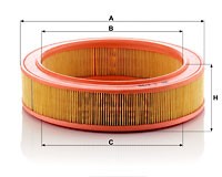 Ilmansuodatin, HONDA,RENAULT,VOLVO, 1444 K2, 17220-PD5-600, 17232-PD2-000, 17232-PD2-305, 17232-PD2-660, 17232-PD5-600, 3343679, 3343679