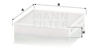 Raitisilmasuodatin MANN-FILTER CU 19 014