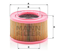 Ilmansuodatin MANN-FILTER C 1540