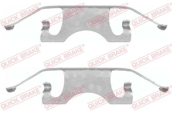 Tarvikesarja, jarrupala QUICK BRAKE 109-1640
